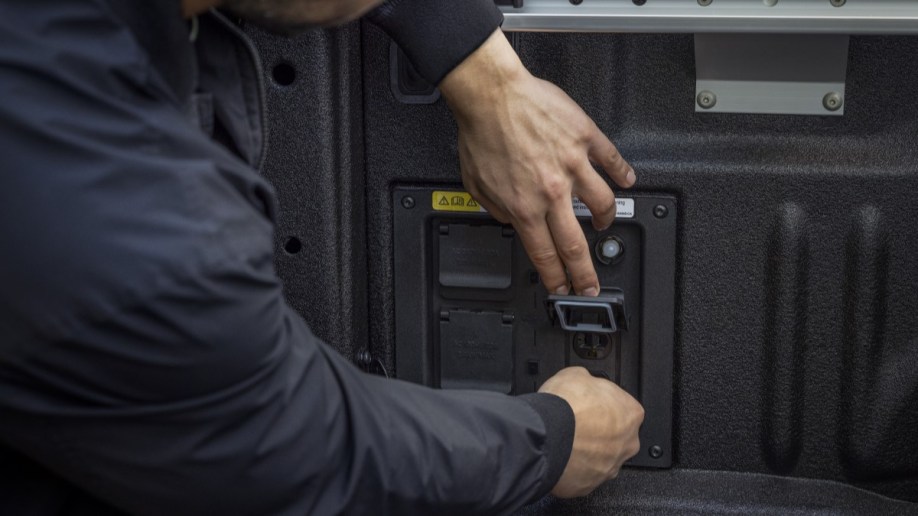 The Pro Power Onboard system in the 2024 Ford F-150