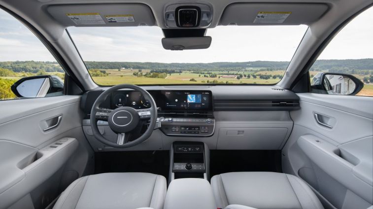 2024 Hyundai Kona front cabin.