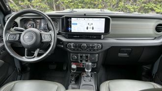 Interior of the 2024 Jeep Gladiator Mojave X