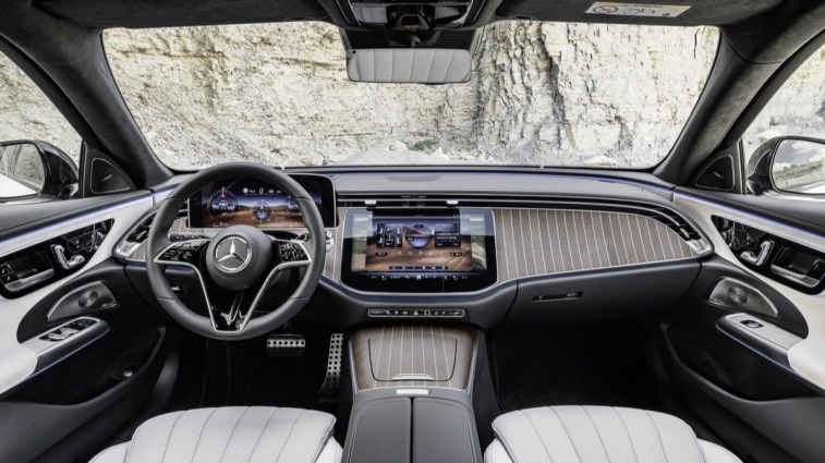 The interior of the 2024 Mercedes-Benz E-Class All-Terrain