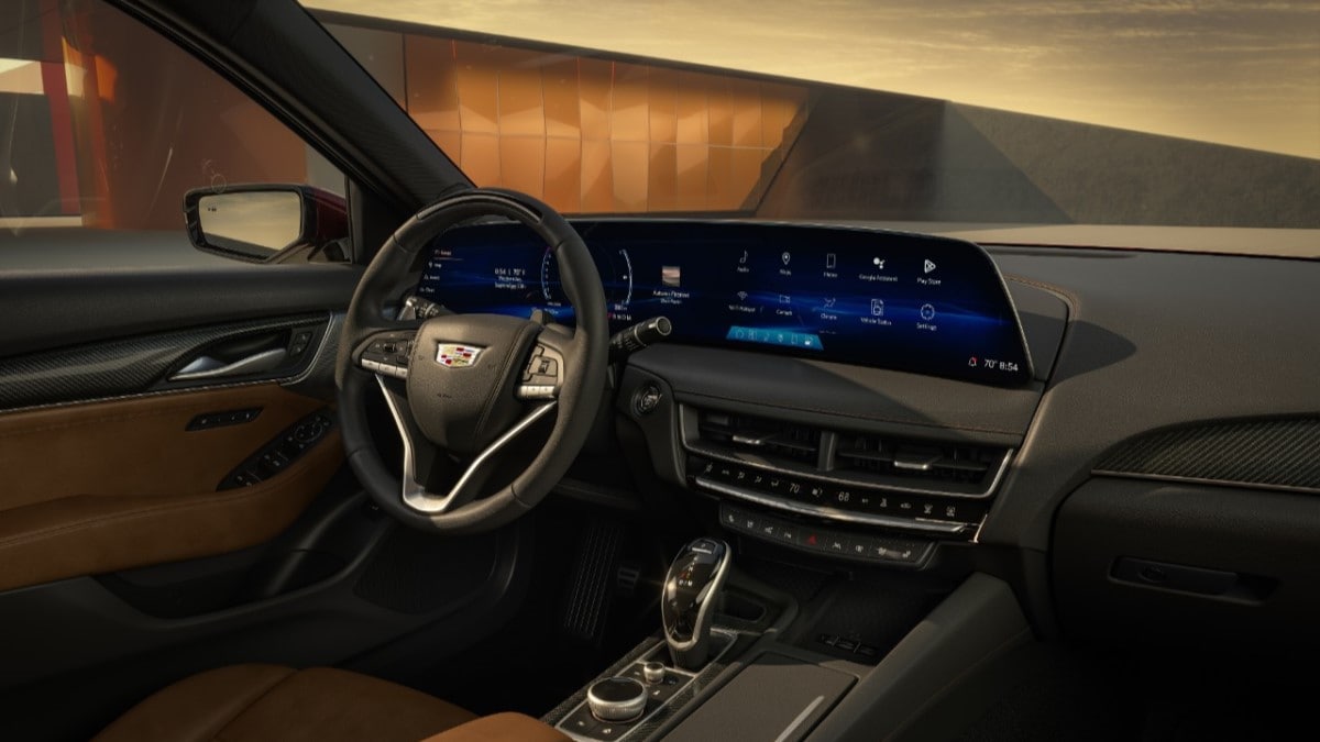 The interior of the 2025 Cadillac CT5