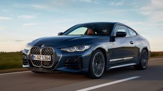 2023 BMW 4 Series in blue.