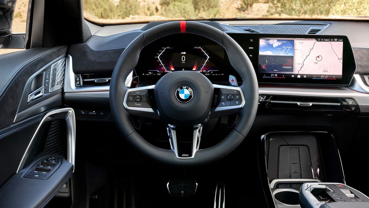 2024 BMW X2 M cockpit.