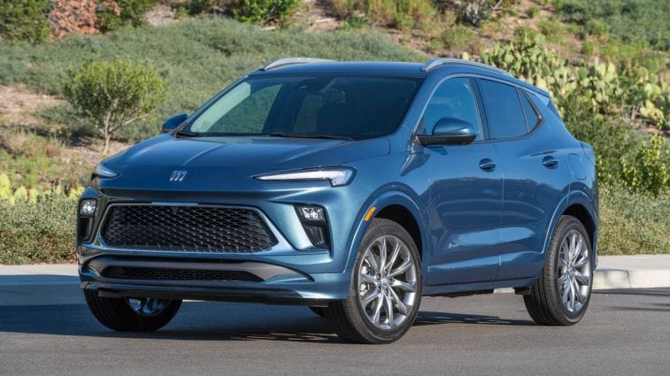 2024 Buick Encore GX Avenir with rear bumpers.