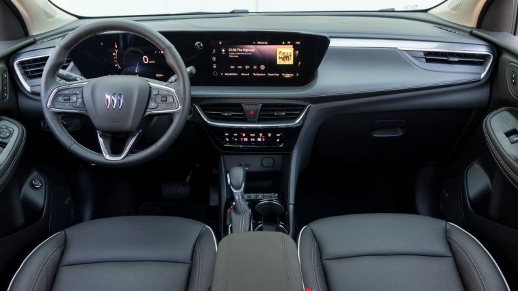 2024 Buick Encore GX Avenir front cabin.