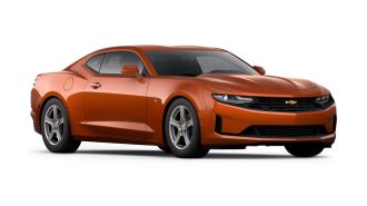 2024 Chevrolet Camaro 1LZ in Vivid Orange Metallic.