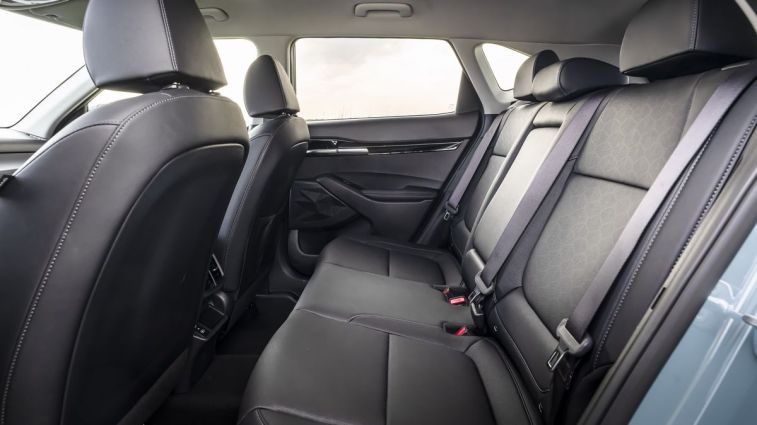 2024 Kia Seltos rear seats.