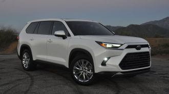 2024 Toyota Grand Highlander at sunrise on GMR.