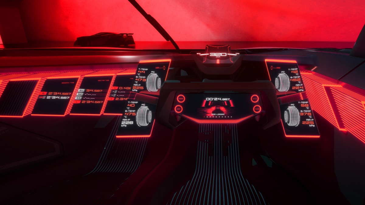 The Nissan Hyper Force Concept in R mode