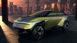 The Nissan Hyper Urban Concept seen from a front quarter angle