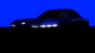 A teaser photo Subaru released ahead of the 2023 Tokyo Mobility Show