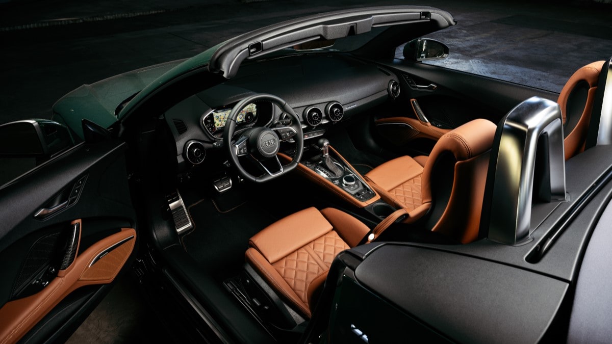 The interior of the 2023 Audi TT Final Edition