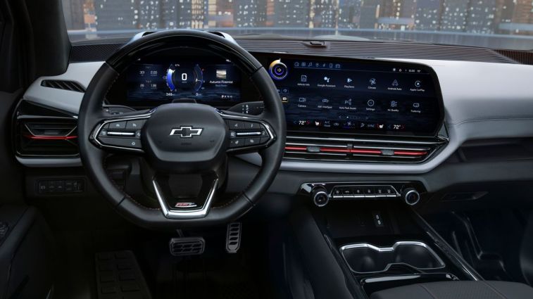 2024 Silverado EV RST interior dash.