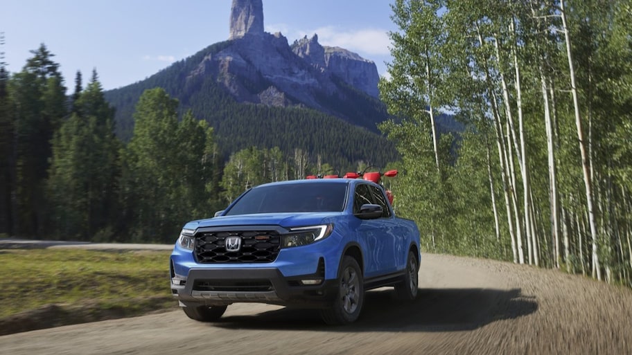 2024 Honda Ridgeline Gets TrailSport Trim, New Cabin Tech Kelley Blue
