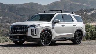 2024 Hyundai Palisade in white.