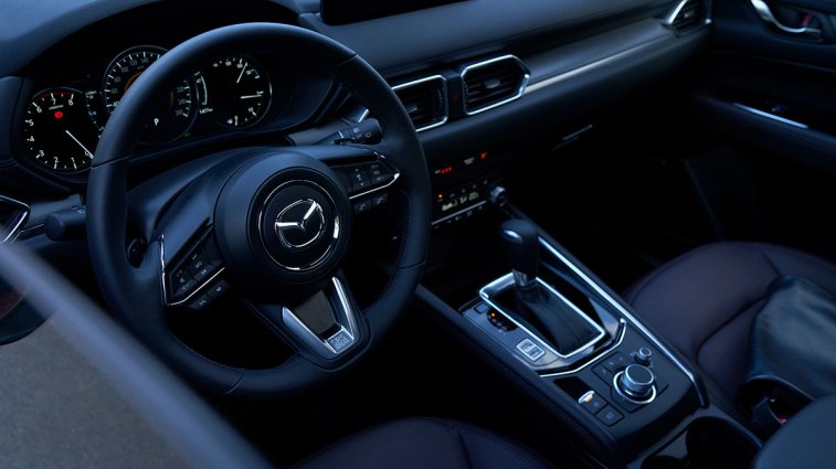 2024 Mazda CX-5 interior.