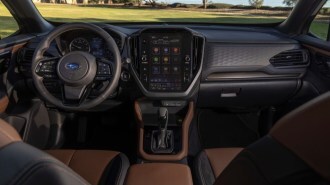 The interior of the 2025 Subaru Forester