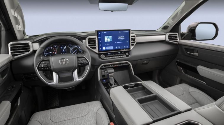 2024 Toyota Tundra Limited front cabin.