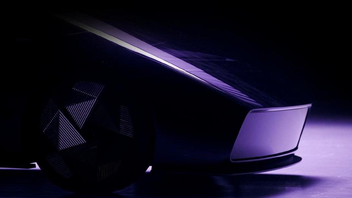 A teaser photo Honda released ahead of the 2024 CES consumer electronics show