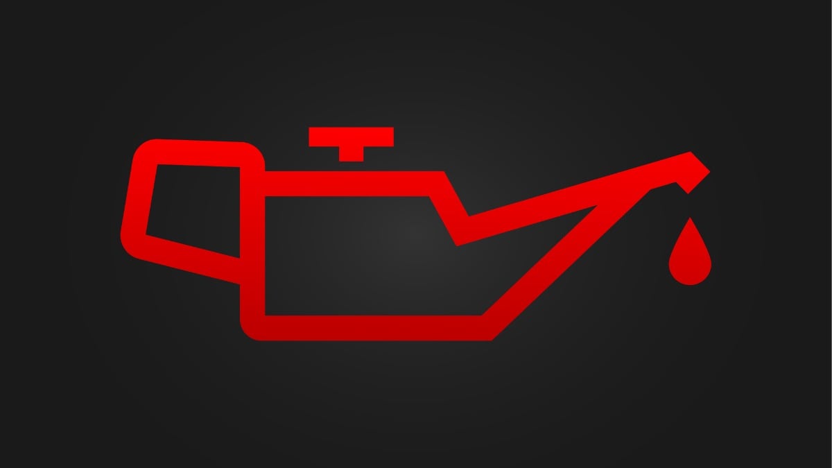 Oil warning light deals