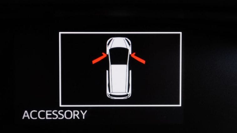 Door ajar icon.