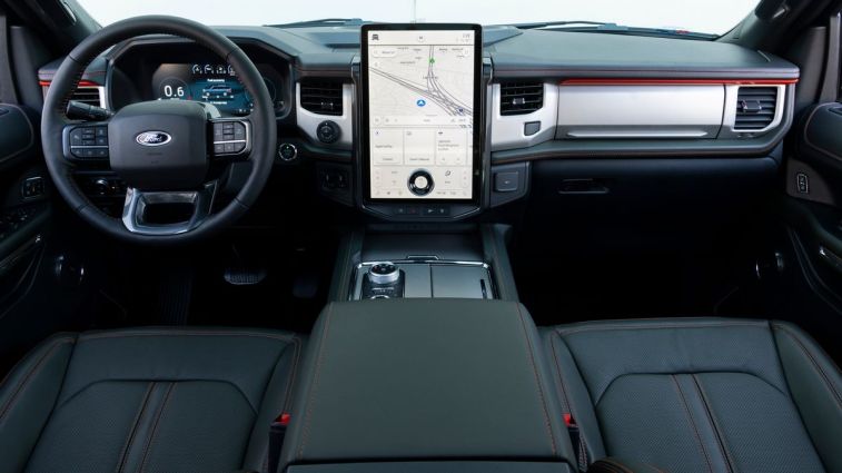 2024 Ford Expedition Timberline interior dash.