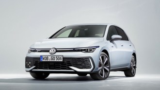 The 2025 Volkswagen Golf -- European model shown.