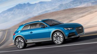 Audi Allroad Shooting Brake show car.