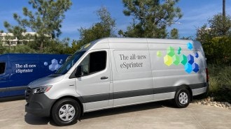 2024 Mercedes-Benz eSprinter electric van.