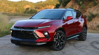 2024 Chevrolet Blazer RS in red