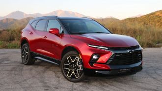 2024 Chevrolet Blazer RS in red