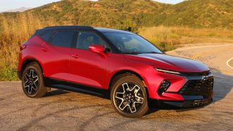 2024 Chevrolet Blazer RS in red
