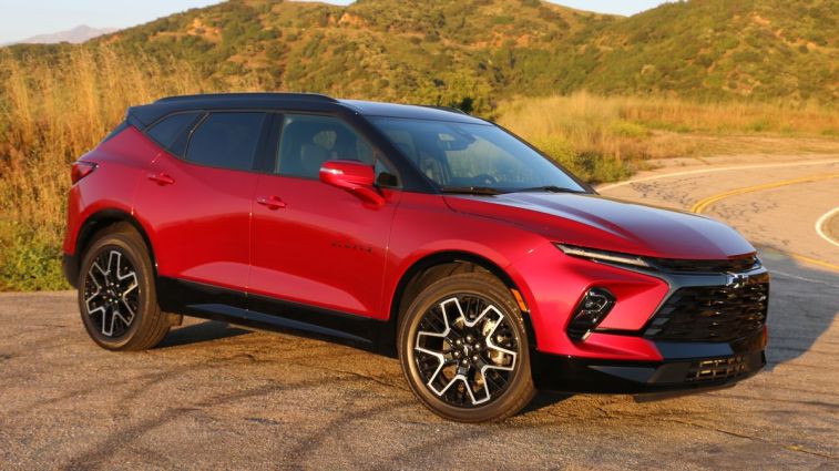 2024 Chevrolet Blazer RS in red