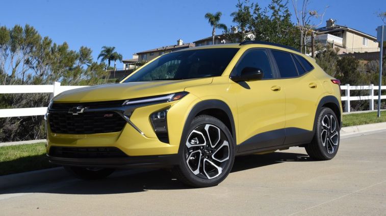 2024 Chevrolet Trax RS in Nitro Yellow