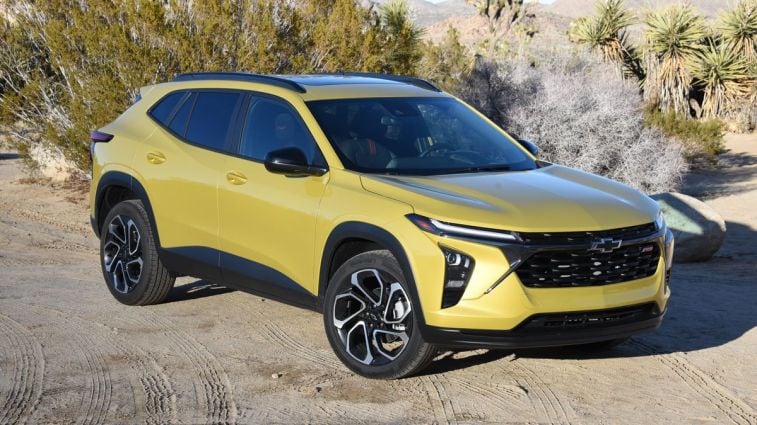 2024 Chevrolet Trax RS in Nitro Yellow