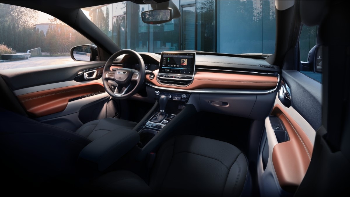 The interior of the 2024 Jeep Compass