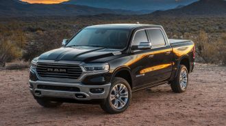 2024 Ram 1500 Limited Longhorn at sunset.