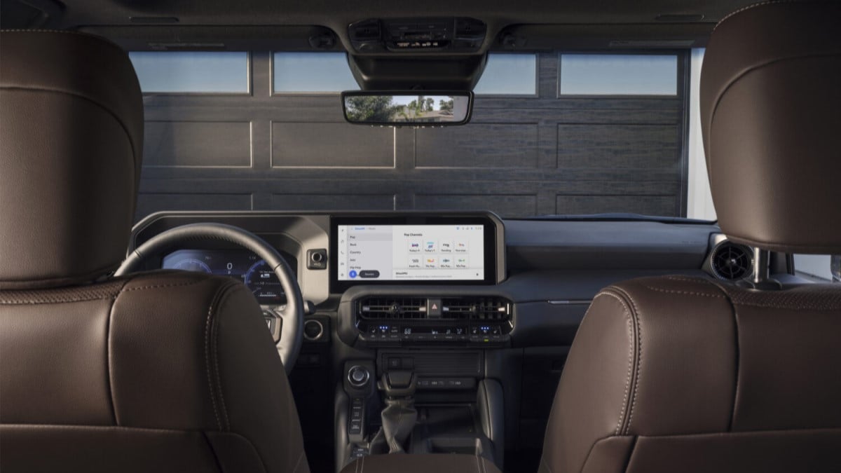 The interior of the 2024 Toyota Land Cruiser