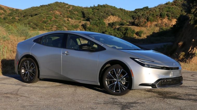 2024 Toyota Prius Limited in silver on GMR.