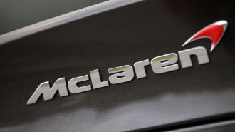McLaren badge