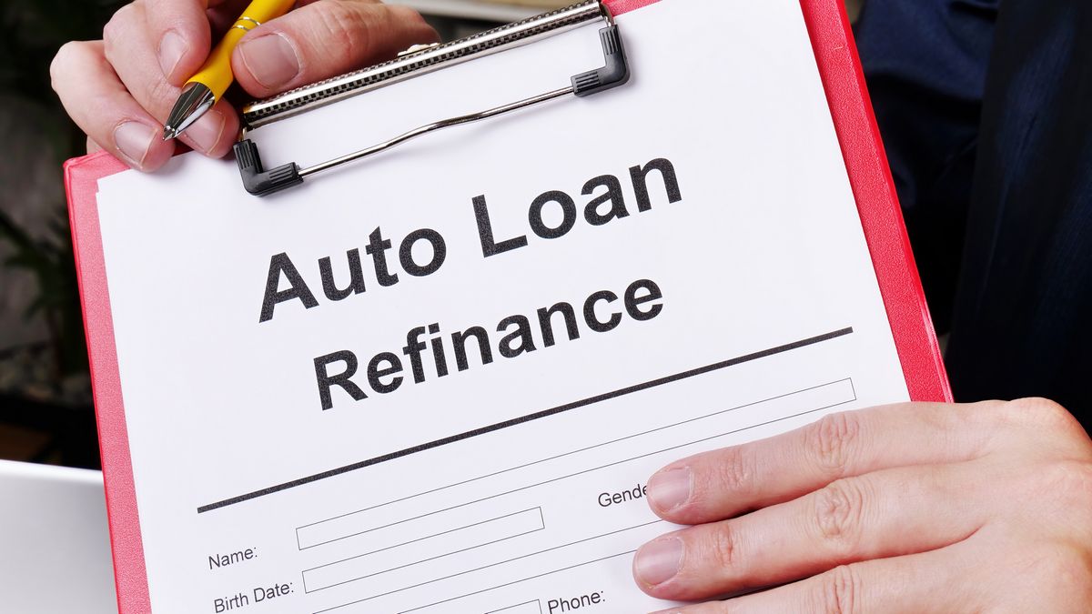 Refinancing a car.