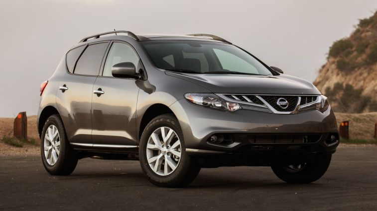 2013 Nissan Murano in grey.