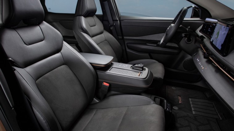 The seats of the 2024 Nissan Ariya