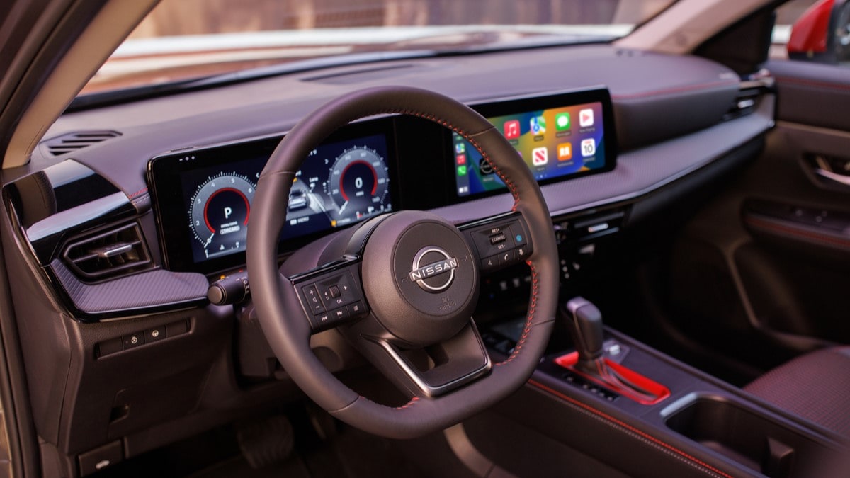 The interior of the 2025 Nissan Kicks