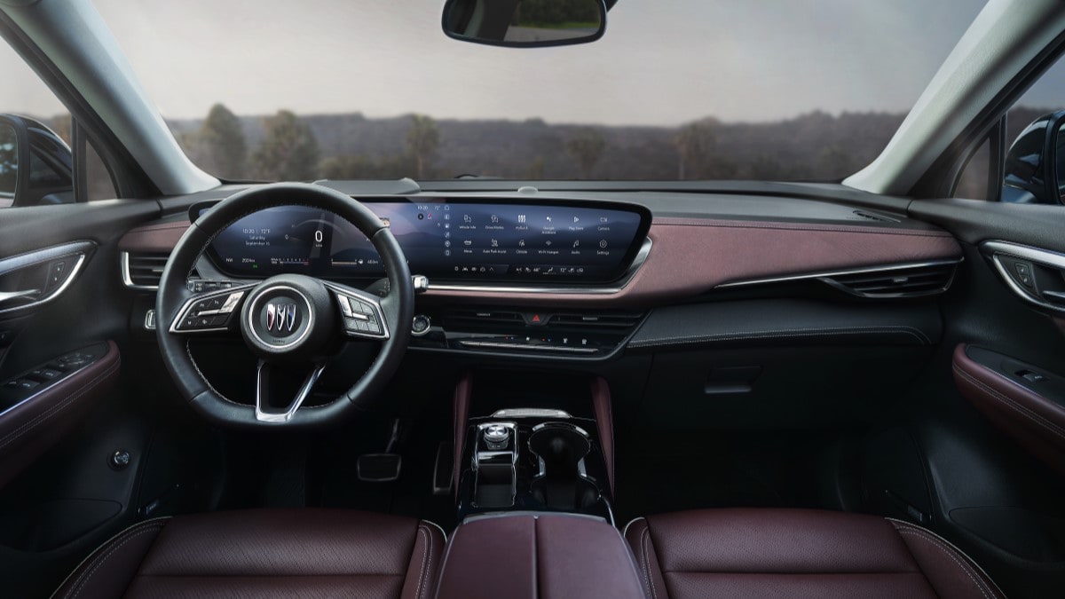 The interior of the 2024 Buick Envision