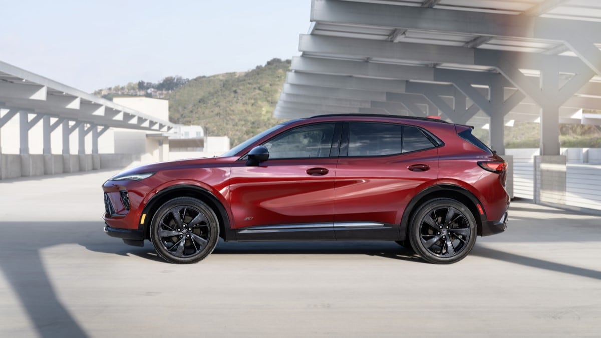 The 2024 Buick Envision seen in profile