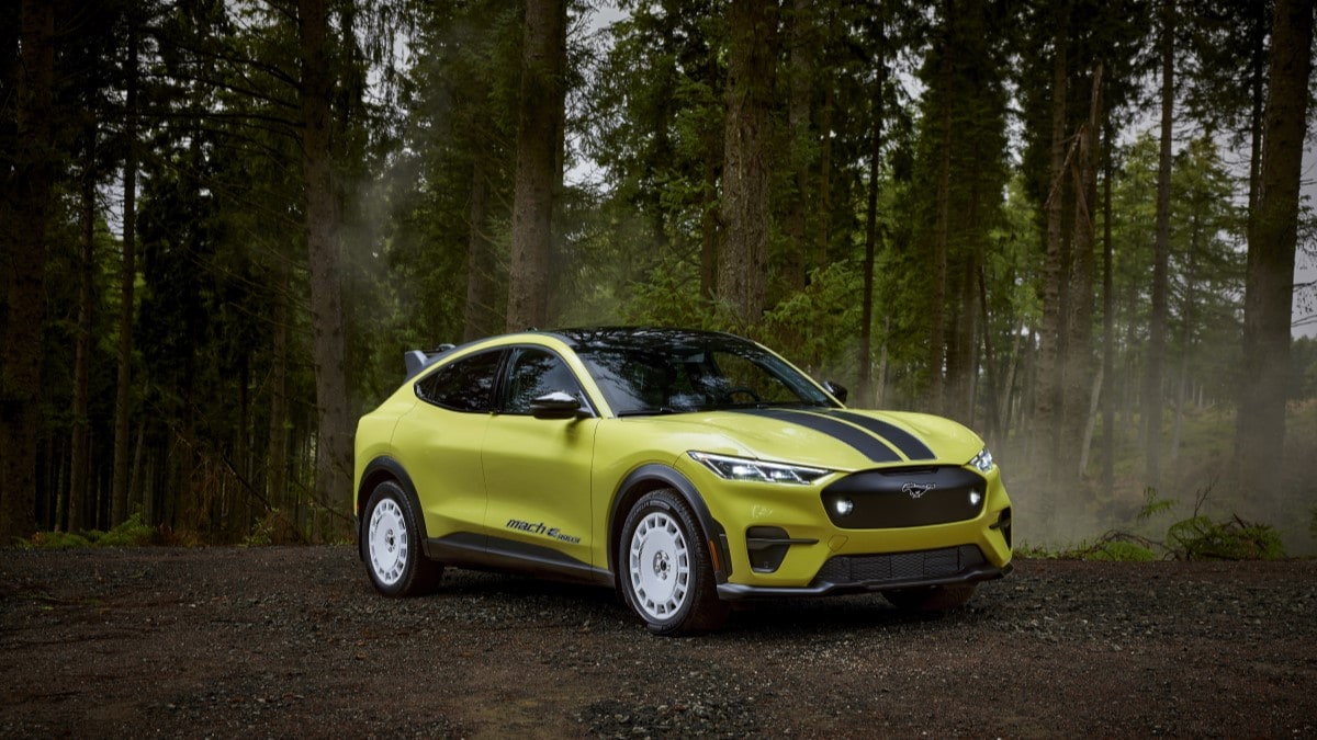 The 2024 Ford Mustang Mach-E Rally