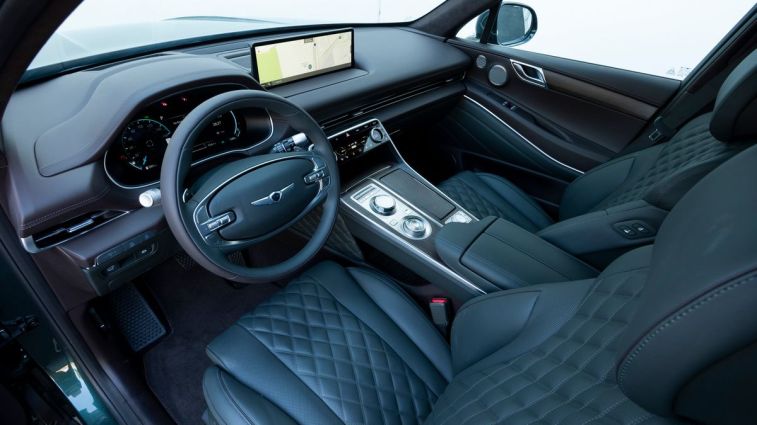 2024 Genesis GV80 front cabin.