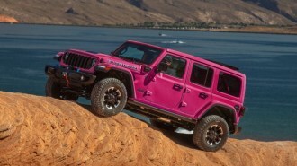 The 2024 Jeep Wrangler in Tuscadero Pink