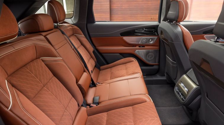 2024 Lincoln Nautilus Black Label rear seats